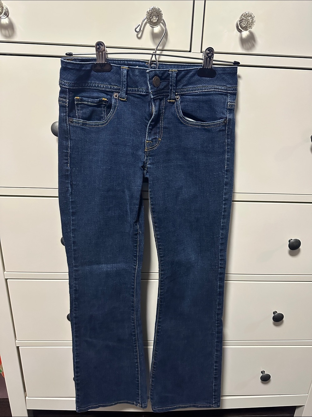 American Eagle - Dark Blue Straight Leg Jeans